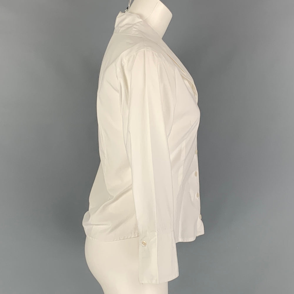 Chemise Blanche Femme Anne Fontaine Taille 38 (taille 2) - Occasion Très Bon état, Coton Classique