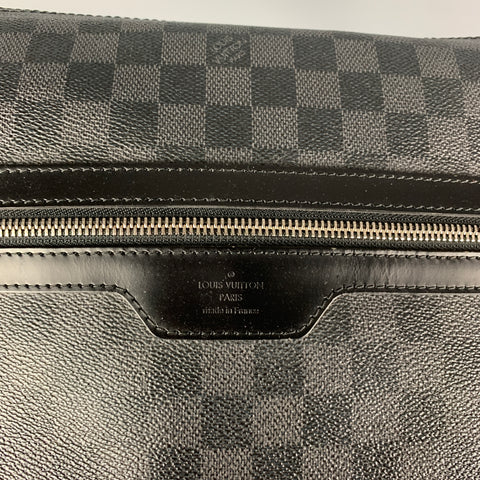 LOUIS VUITTON Milo Mick Pm Charcoal & Black Damier Graphite Canvas Messenger Bag