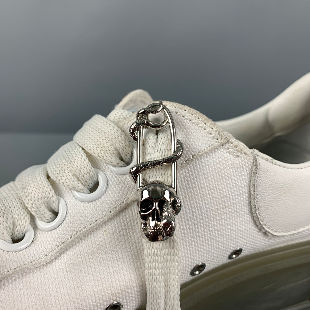 ALEXANDER MCQUEEN Silver Skull Snake Sneaker Charm – Sui Generis