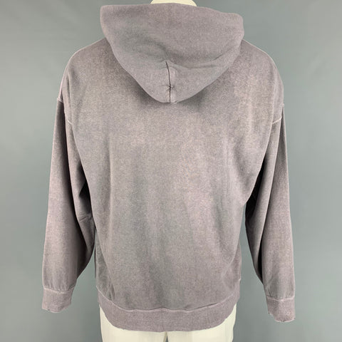 VISVIM Sudadera con capucha Jumbo de algodón con lavado morado talla L