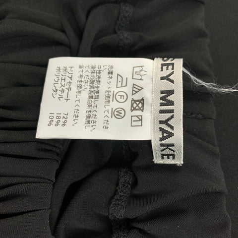 ISSEY MIYAKE Size M Black Blend Wide Leg Casual Pants