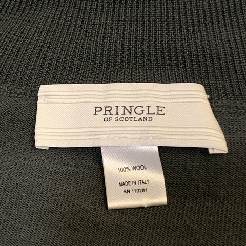 PRINGLE of SCOTLAND Size L Slate Wool Turtleneck Pullover Sweater