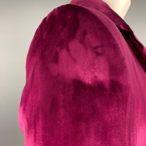 SIES MARJAN Size 2 Magenta Cotton Viscose Jacket