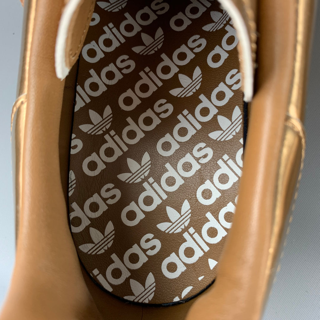 Zapatillas Stan Smith con cordones de cuero cobre talla 12 de ADIDAS by RAF SIMONS