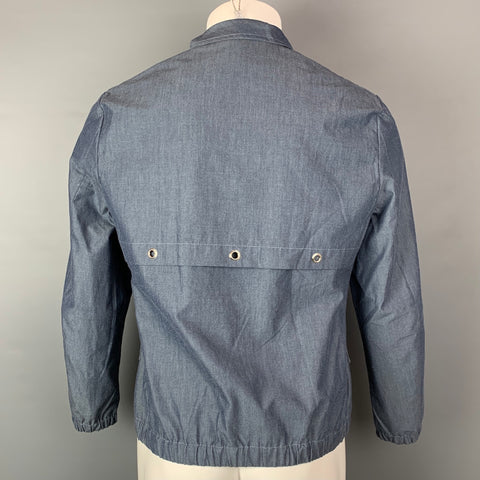 O'KEAN &amp; Co Talla 36 Chaqueta con cremallera de algodón azul