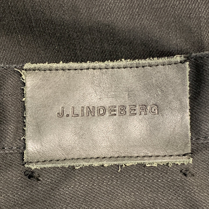 J. LINDEBERG Size 31 x 34 Black Denim Jeans