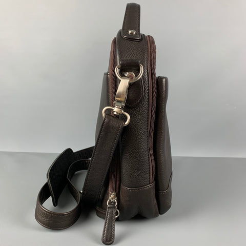 OSGOODE MARLEY Cashmere Collection Brown Pebble Grain Cross Body Handbag
