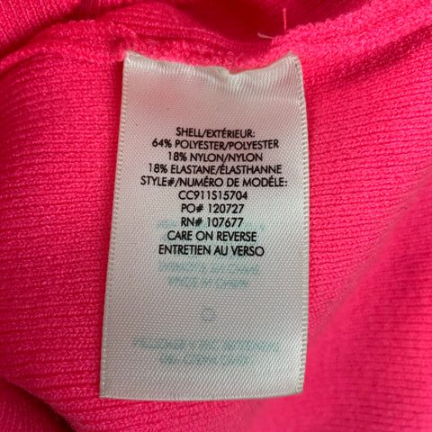 ALICE + OLIVIA Size S Pink Polyester Blend Long Sleeve Pullover