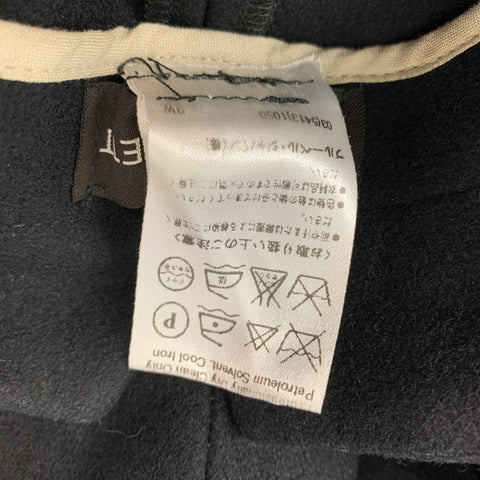 JOHN BARTLETT Taille 32 Pantalon décontracté cargo en laine noire et polyamide