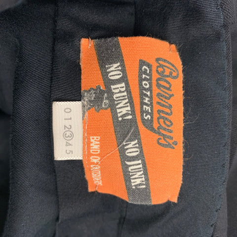 BAND OF OUTSIDERS Size 30 Black Wool Zip Fly Dress Pants