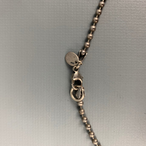 CHAN LUU Purple Silver Acetate Necklace