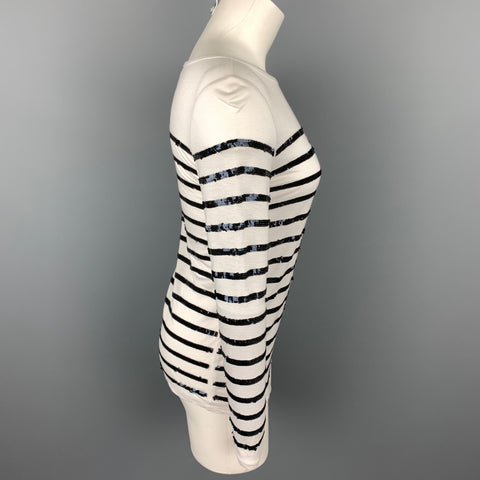 MICHAEL by MICHAEL KORS Taille XXS Pull en rayonne blanche