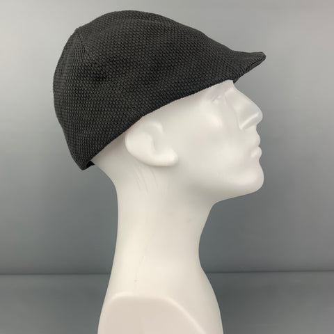PROSPECTIVE FLOW Charcoal Woven Cotton Hats