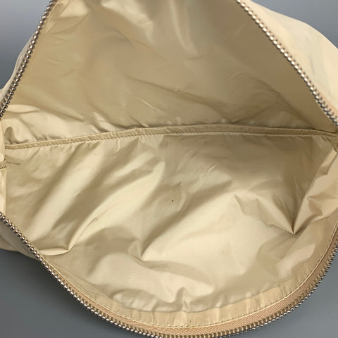 PRADA Beige Nylon Pouch