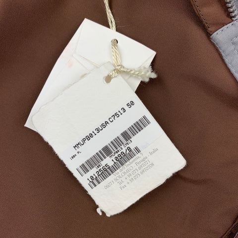 BRUNELLO CUCINELLI Size 34 Brown Polyester Cargo Swim Trunks