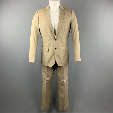 J. CREW Ludlow 38 Regular Khaki Cotton Suit