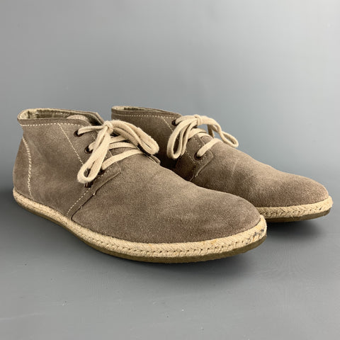 ALLSAINTS SPITALFIELDS Size 8 Taupe Suede Lace Up Chukka Boots
