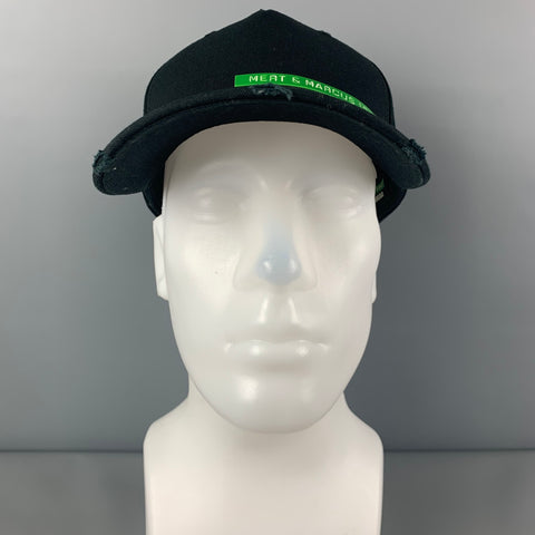 DSQUARED2 Black Mert & Marcus 1994 Canvas Hat