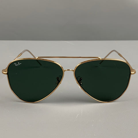 RAY-BAN Gold Metal Sunglasses & Eyewear