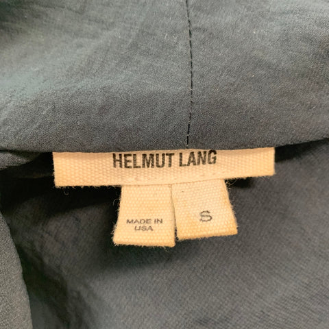 HELMUT LANG Size S Grey Polyester Sleeveless Casual Top