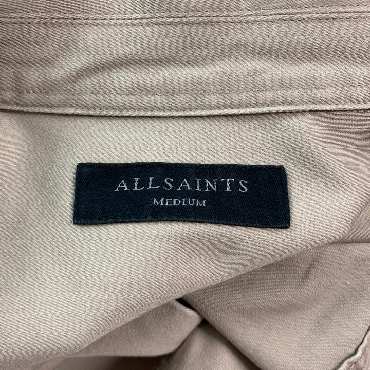 ALLSAINTS Size M Khaki Cotton Two Pockets Jacket