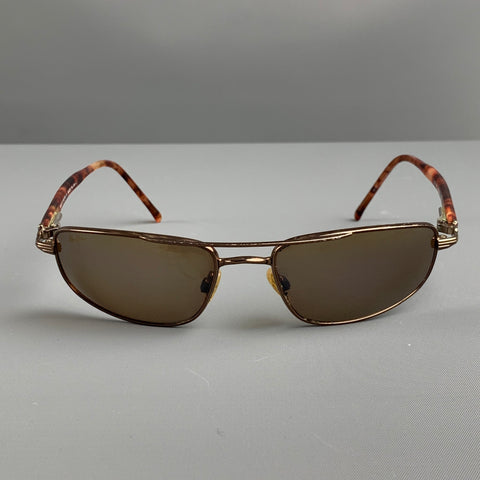 MAUI JIM Tortoise Shell Metal Sunglasses