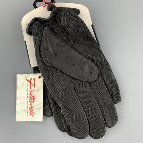 GATES Size S Black Perforated Deadstock Biker Gloves