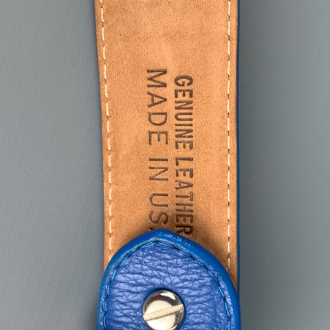 W. KLEINBERG Size 31 Blue Leather Belt