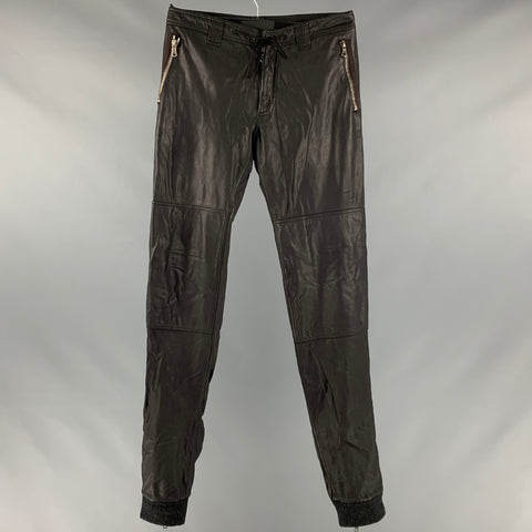 MARC JACOBS Taille 30 Pantalon décontracté à cordon noir