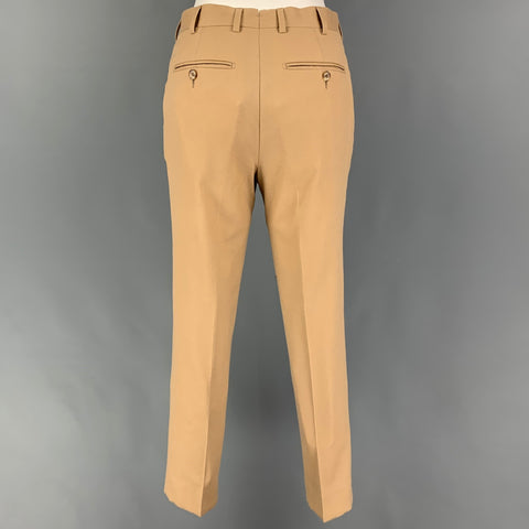 SUITSUPPLY Size 34 Camel Wool Single Breasted Suit