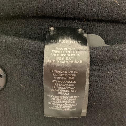 BURBERRY PRORSUM Spring 2014 Size L Red Black Stripe Wool / Cashmere Jacket
