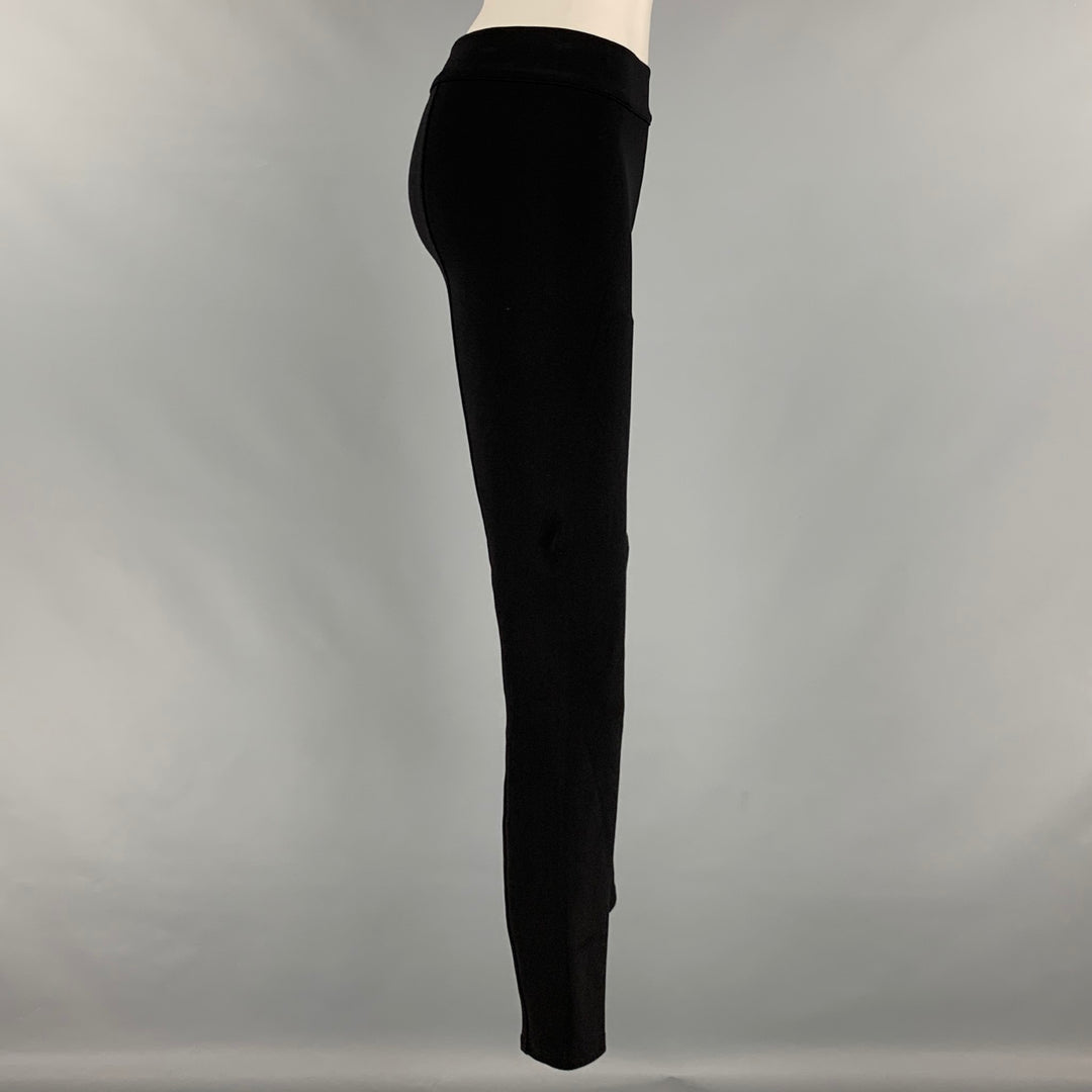 THE ROW Size S Black Nylon Blend Elastic Waistband Leggings – Sui