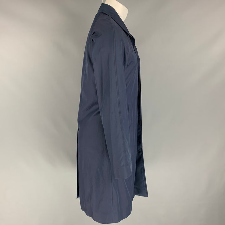 MARC JACOBS Size 40 Navy Polyamide / Cotton Coat