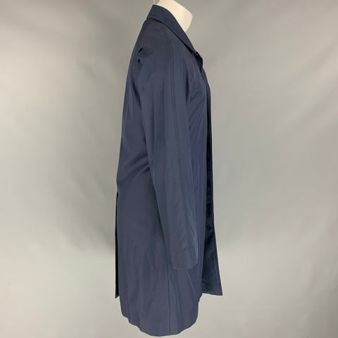MARC JACOBS Size 40 Navy Polyamide / Cotton Coat