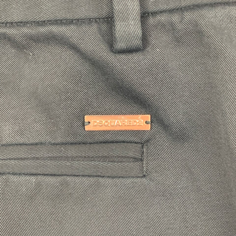 DSQUARED2 Pantalon décontracté court noir taille 8