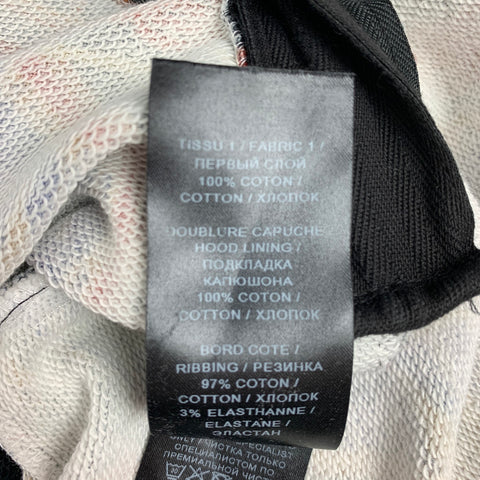 BALMAIN Size S Multi-Color Astrology Cotton Hoodie Sweatshirt