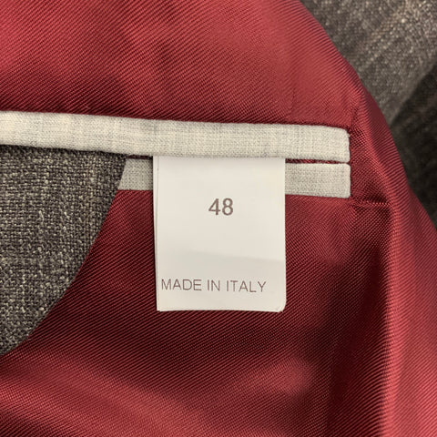 BRUNELLO CUCINELLI Size 38 Brown Wool Blend Notch Lapel Suit