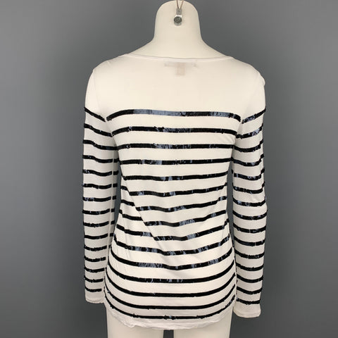 MICHAEL by MICHAEL KORS Size XXS White Rayon Pullover Sweater