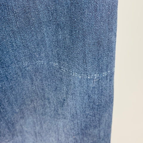 DRIES VAN NOTEN Size 30 Navy Cotton 5 Pocket Jeans