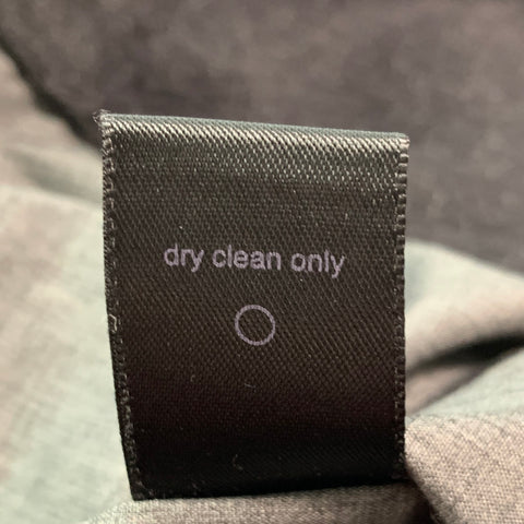 JOHN VARVATOS Taille M Veste utilitaire en laine de charbon de bois gris