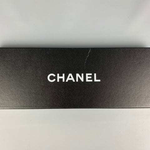 CHANEL FW 11 Waist Size S Black Quilted Leather Belt