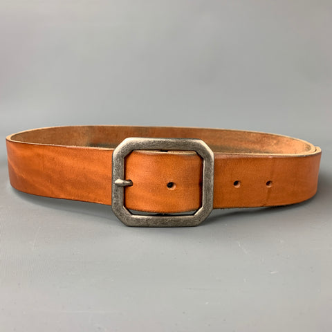 KENTON SORENSON Size 32 Tan Leather Belt