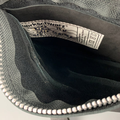 WERKSCHWARZ Black Suede Belt Bag