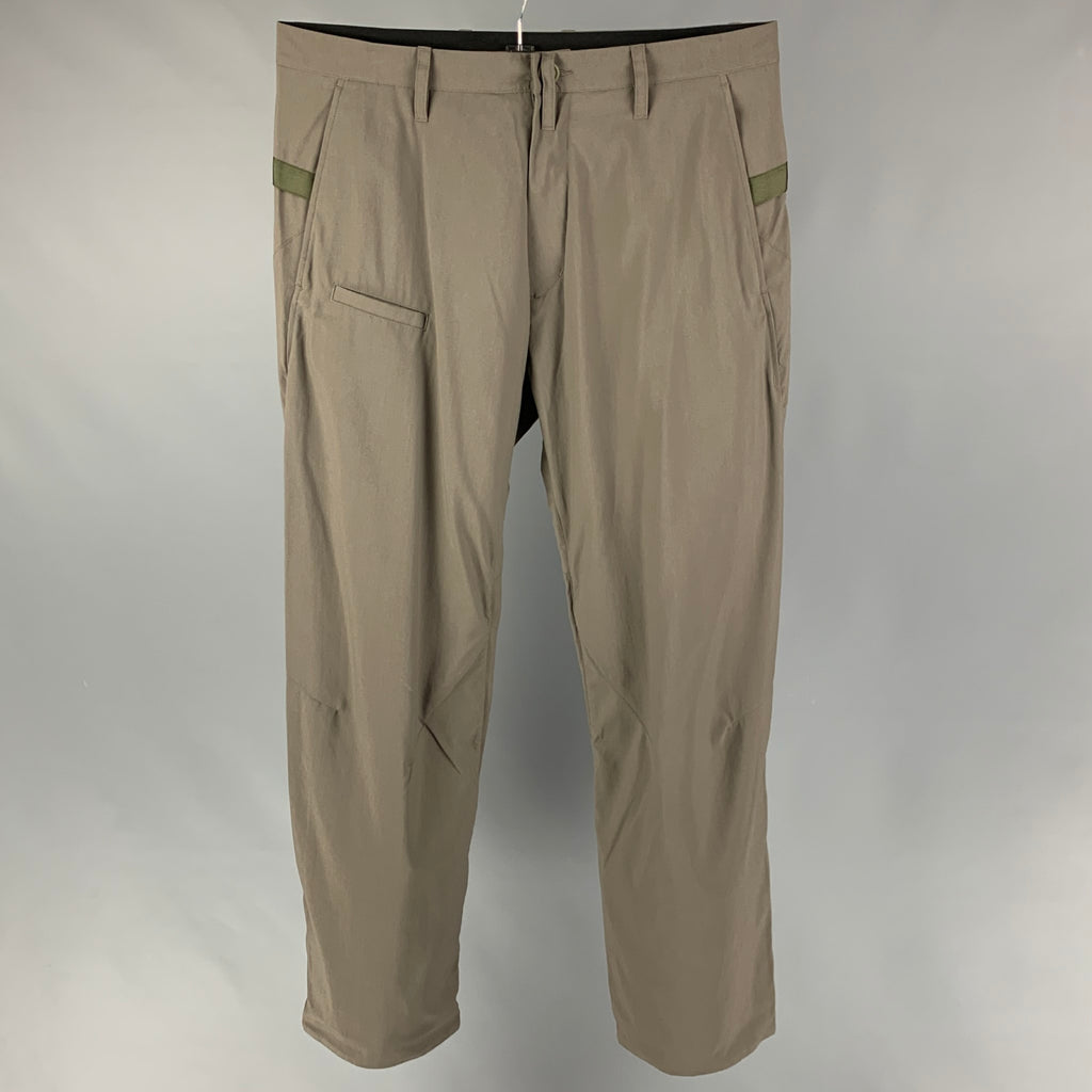 ACRONYM SS 22 Size L Gray Polyester Zip Fly P39-M Pants – Sui