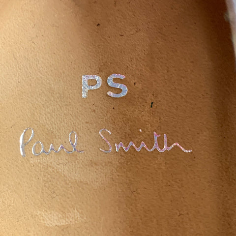 PS by PAUL SMITH Size 9 Brown Perforated Leather Lace Up Shoes