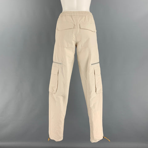 RHUDE Size XS Beige Cotton Blend Cargo Casual Pants
