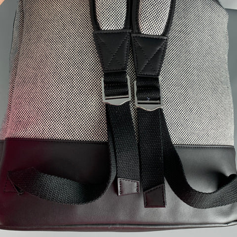 WANT LES ESSENTIELS DE LA VIE Black White Checkered Leather Bags & Leather Goods