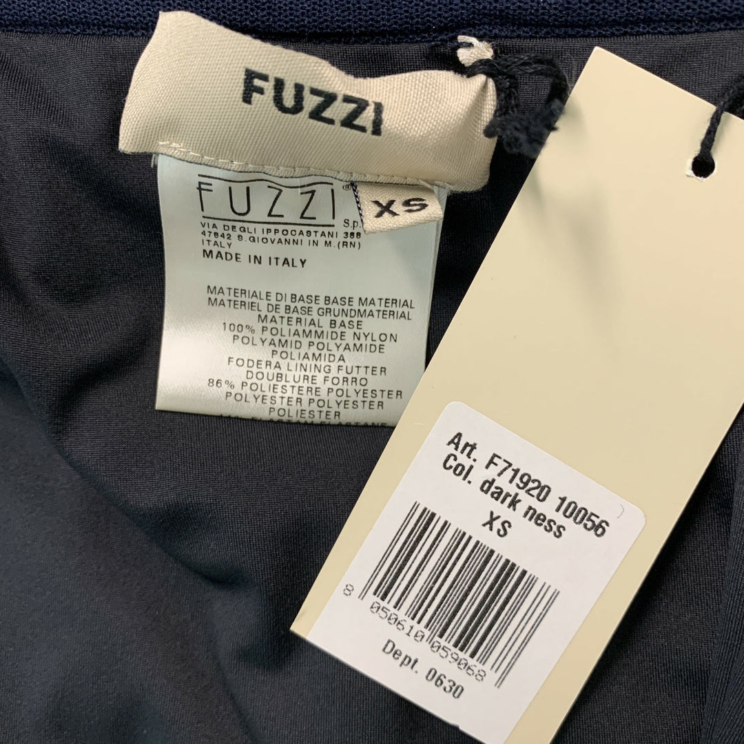 FUZZI Size XS Navy Solid  Polyamide Dress
