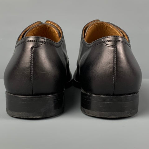 BARNEY'S NEW YORK Taille 11 Chaussures à lacets en cuir noir
