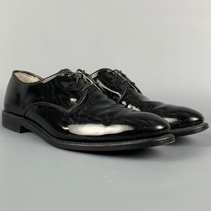 ALLEN EDMONDS Mayfair Size 9 Black Leather Lace Up Shoes
